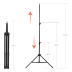 Godox 304 štúdiový statív 200cm