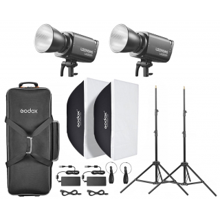 Godox Litemons LA300R (Black) RGB LED K2 Kit Godox Litemons LA300R (Black) RGB LED K2 Kit