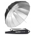 Godox UB-105S parabolický dáždnik strieborný 105cm Godox UB-105S parabolický dáždnik strieborný 105cm