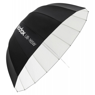 Godox UB-165W parabolický dáždnik biely odrazný 165cm Godox UB-165W parabolický dáždnik biely odrazný 165cm