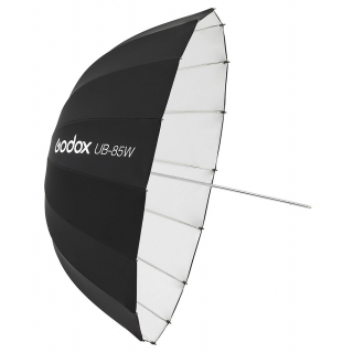 Godox UB-85W parabolický dáždnik biely odrazný 85cm